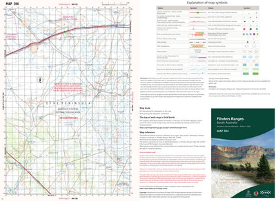 Flinders Ranges Map 394 Preview 1