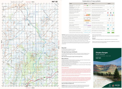 Flinders Ranges Map 403 Preview 1