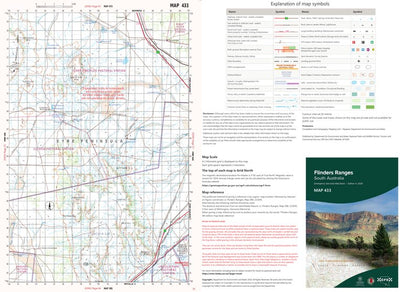 Flinders Ranges Map 433 Preview 1