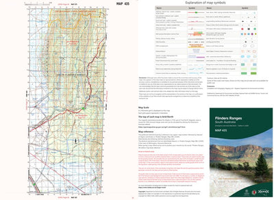 Flinders Ranges Map 435 Preview 1