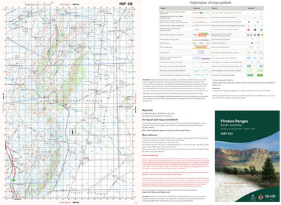 Flinders Ranges Map 439 Preview 1