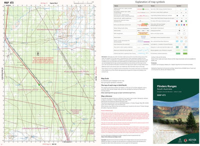 Flinders Ranges Map 473 Preview 1