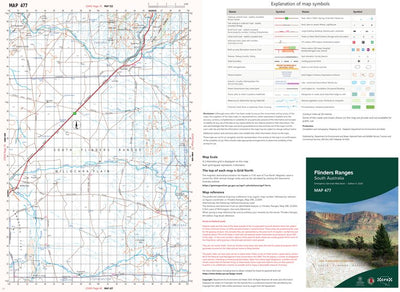 Flinders Ranges Map 477 Preview 1