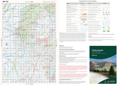 Flinders Ranges Map 524 Preview 1