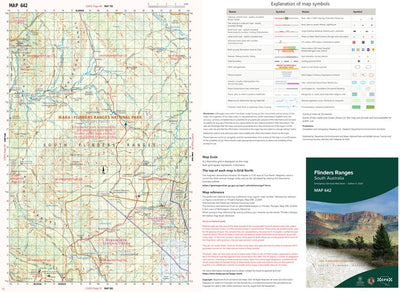 Flinders Ranges Map 642 Preview 1