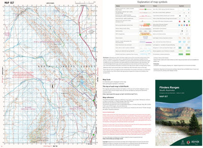 Flinders Ranges Map 817 Preview 1