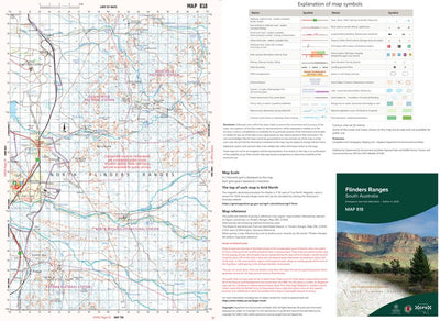 Flinders Ranges Map 818 Preview 1