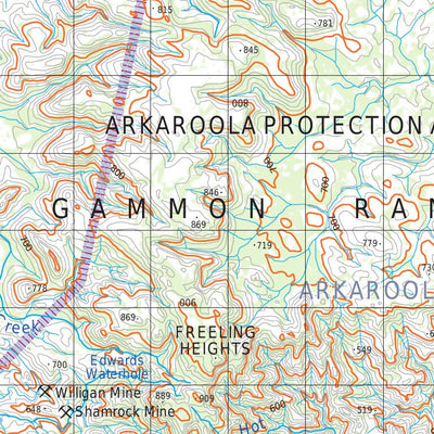 Flinders Ranges Map 940 Preview 3