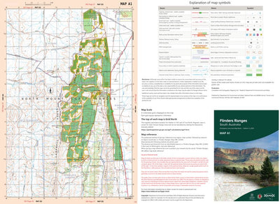 Flinders Ranges Map A1 Preview 1