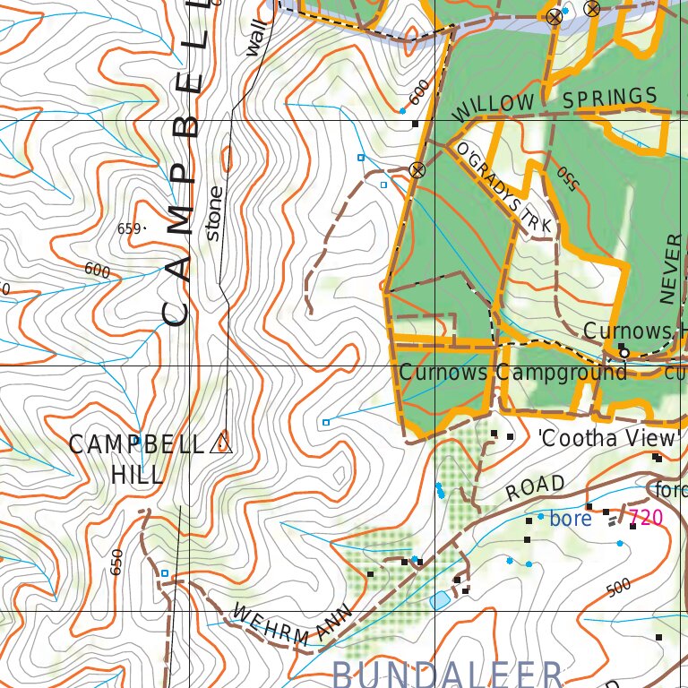 Flinders Ranges Map A1 by Mapland - Department for Environment and ...