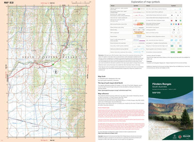 Flinders Ranges Map B10 Preview 1