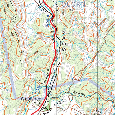 Flinders Ranges Map B10 Preview 3