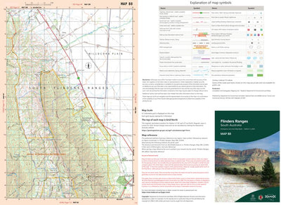 Flinders Ranges Map B8 Preview 1