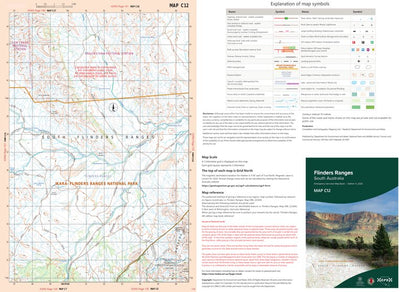 Flinders Ranges Map C12 Preview 1