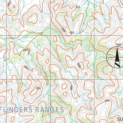 Flinders Ranges Map C6 Preview 3