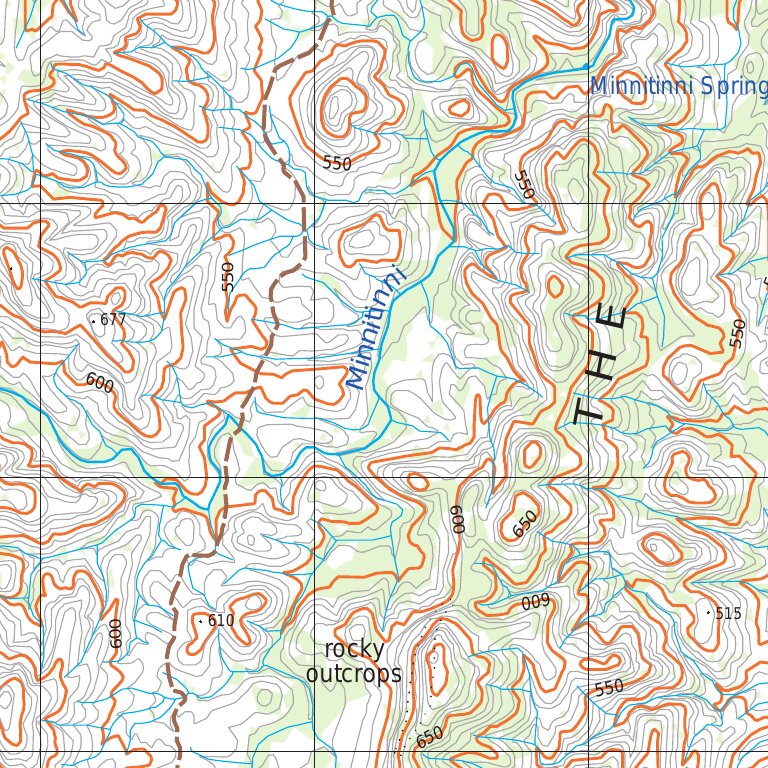 Flinders Ranges Map C8 by Mapland - Department for Environment and ...