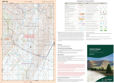 Flinders Ranges Map D13 Preview 1