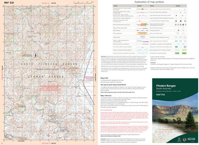 Flinders Ranges Map D16 Preview 1