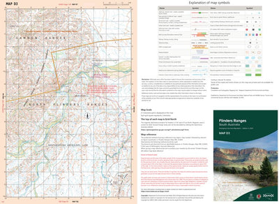 Flinders Ranges Map D3 Preview 1