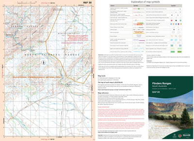 Flinders Ranges Map D8 Preview 1