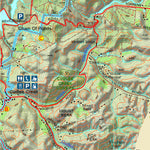 Mapland - Department for Environment and Water Heysen Trail Map 2 - Kuitpo Forest to Tanunda Bundle bundle