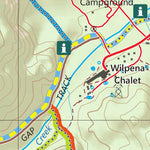 Mapland - Department for Environment and Water Ikara Flinders Ranges National Park - Wilpena digital map