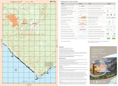 Mapland - Department for Environment and Water Kangaroo Island Map 53A digital map