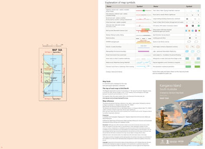 Mapland - Department for Environment and Water Kangaroo Island Map 54A digital map