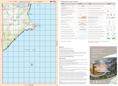 Mapland - Department for Environment and Water Kangaroo Island Map 56D digital map