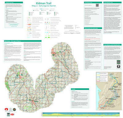 Mapland - Department for Environment and Water Kidman Trail Map 2 Echunga to Nairne digital map