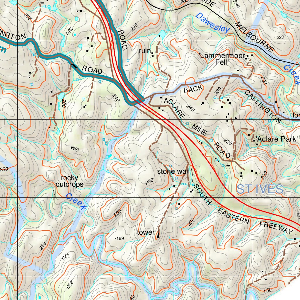 Kidman Trail Map 2 Echunga to Nairne by Mapland - Department for ...