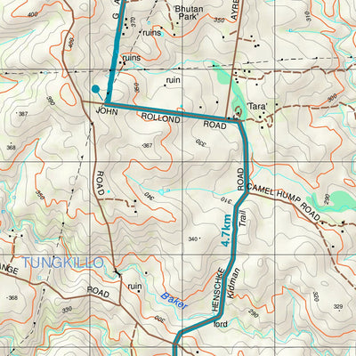 Mapland - Department for Environment and Water Kidman Trail Map 3 Nairne to Mount Crawford digital map