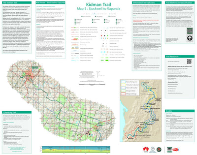 Mapland - Department for Environment and Water Kidman Trail Map 5 Stockwell to Kapunda digital map