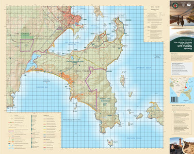 Mapland - Department for Environment and Water Lincoln National Park Main Bushwalking Map digital map