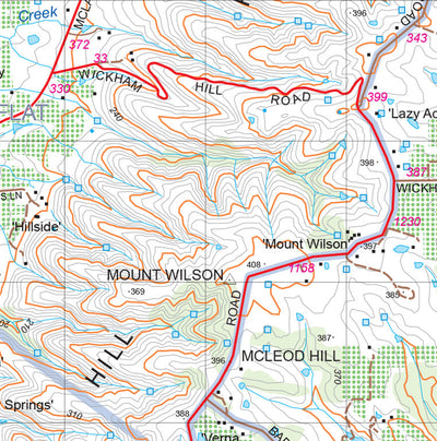 Mapland - Department for Environment and Water Mount Lofty Ranges Map 120B digital map