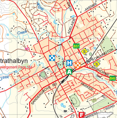 Mapland - Department for Environment and Water Mount Lofty Ranges Map 121B digital map