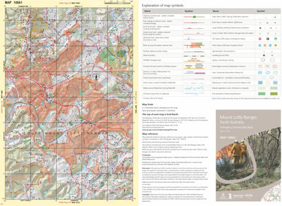 Mapland - Department for Environment and Water Mount Lofty Ranges Map 149A1 digital map