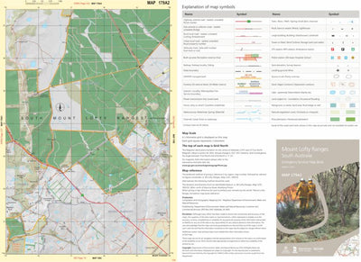Mapland - Department for Environment and Water Mount Lofty Ranges Map 179A2 digital map