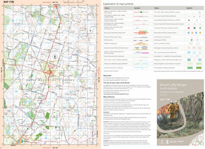 Mapland - Department for Environment and Water Mount Lofty Ranges Map 179B digital map
