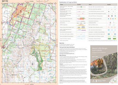 Mapland - Department for Environment and Water Mount Lofty Ranges Map 179C digital map
