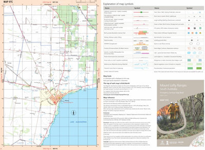 Mapland - Department for Environment and Water Mount Lofty Ranges Map 97C digital map