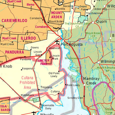 Pastoral Areas of South Australia Map Preview 3