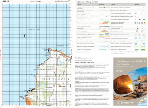 Mapland - Department for Environment and Water Yorke Peninsula and Mid North Map 139 digital map