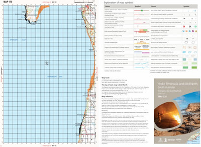 Mapland - Department for Environment and Water Yorke Peninsula and Mid North Map 170 digital map