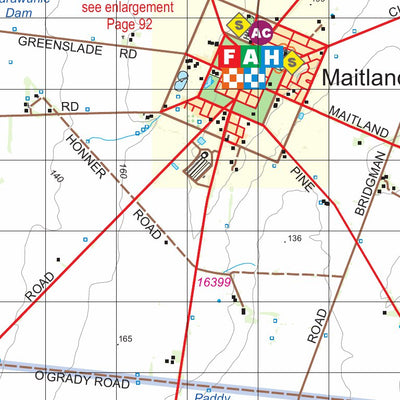 Mapland - Department for Environment and Water Yorke Peninsula and Mid North Map 200 digital map