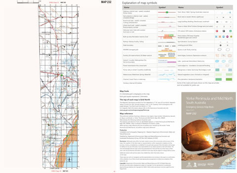 Mapland - Department for Environment and Water Yorke Peninsula and Mid North Map 232 digital map