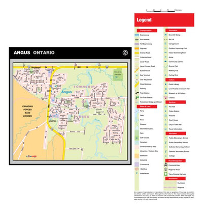 Mapmobility Corp. Angus, ON digital map