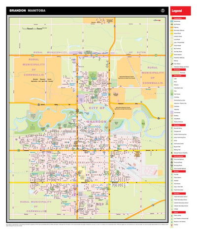 Mapmobility Corp. Brandon, MB digital map