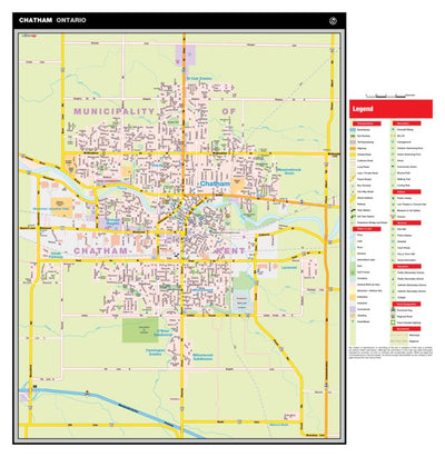 Mapmobility Corp. Chatham, ON digital map