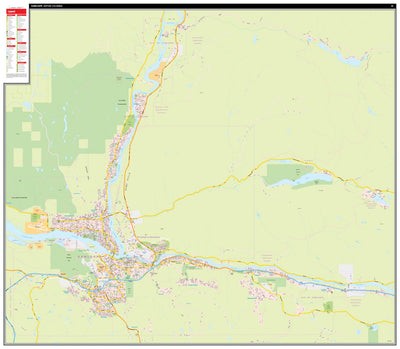 Mapmobility Corp. Kamloops, BC digital map